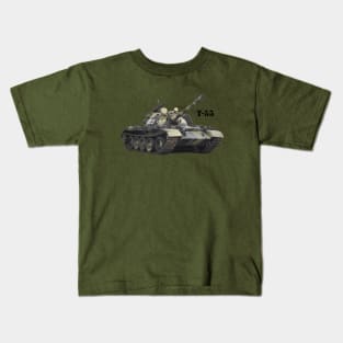 T-55 Main Battle Tank Kids T-Shirt